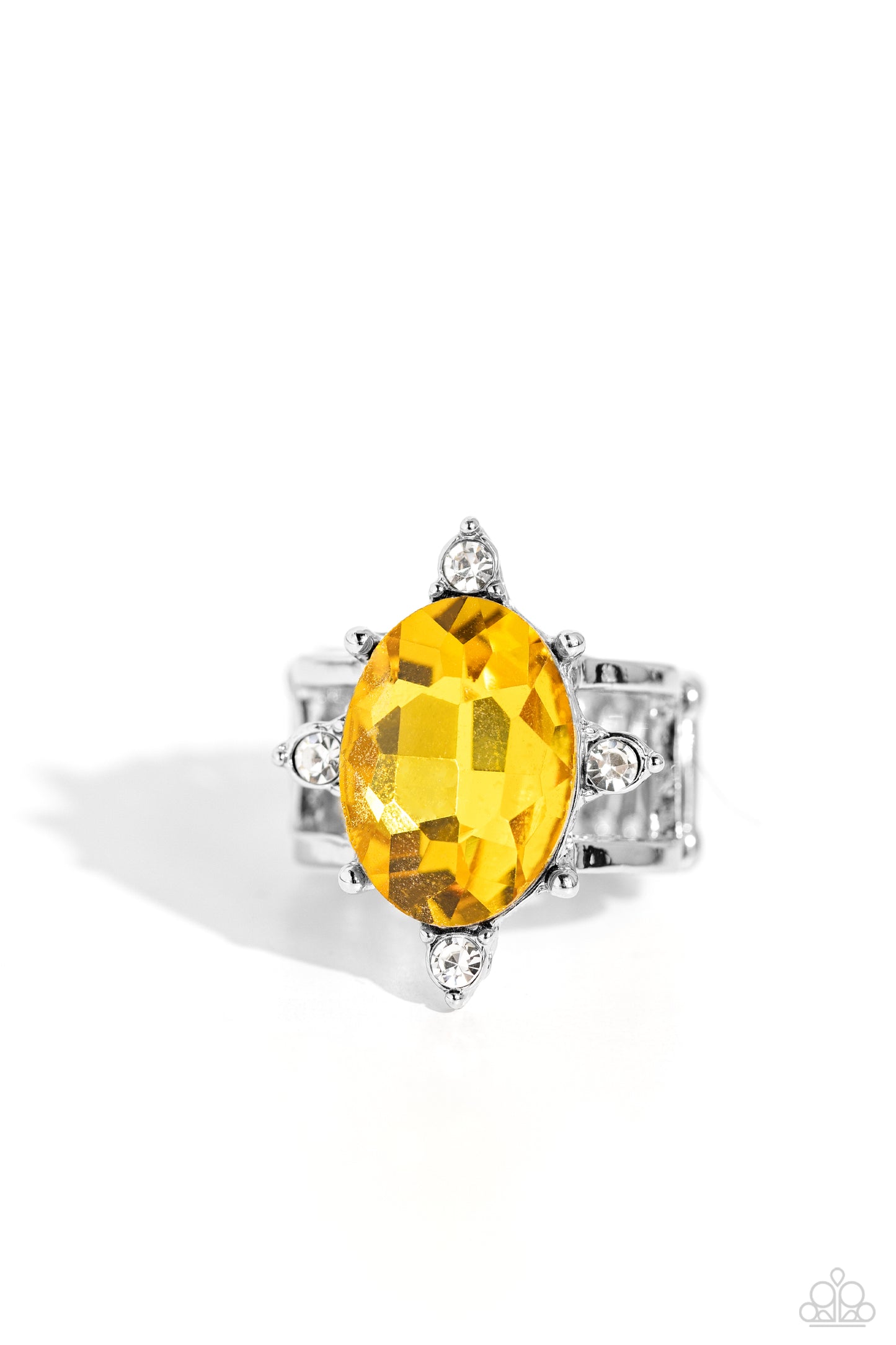 Sensational Sparkle - Yellow Female Ring