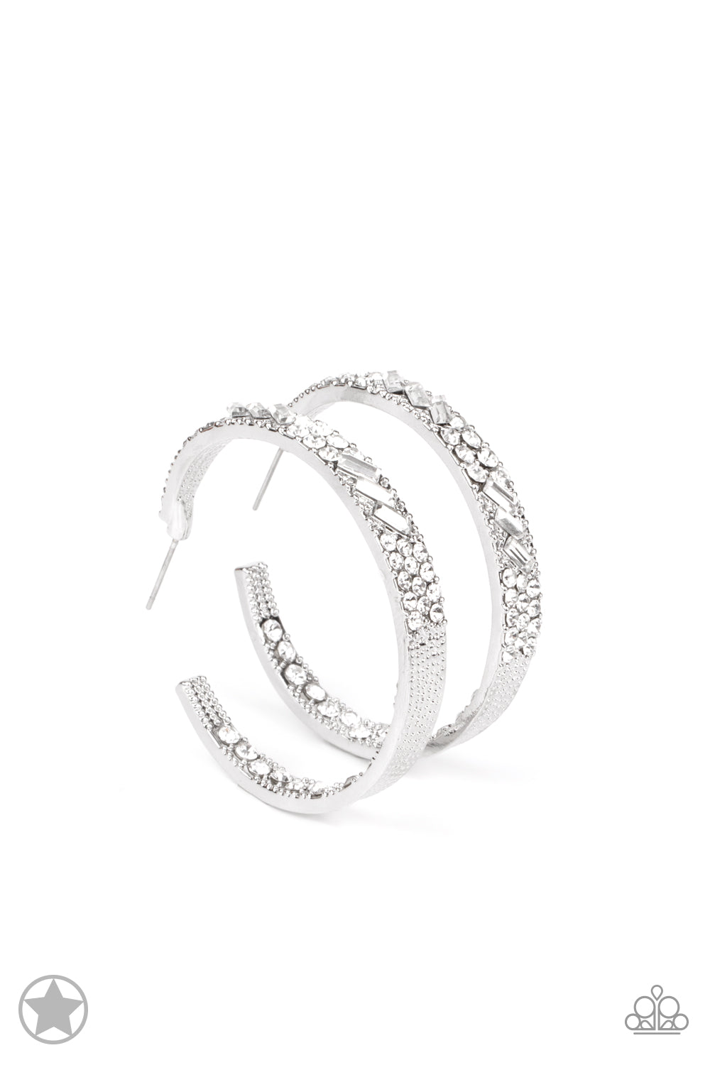 GLITZY By Association Sparkling Rhinestones Earrings
