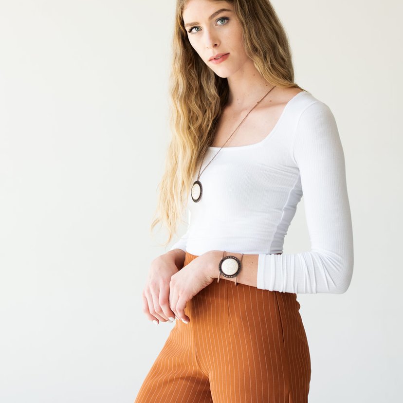 Mojave Mirage - Orange Necklace