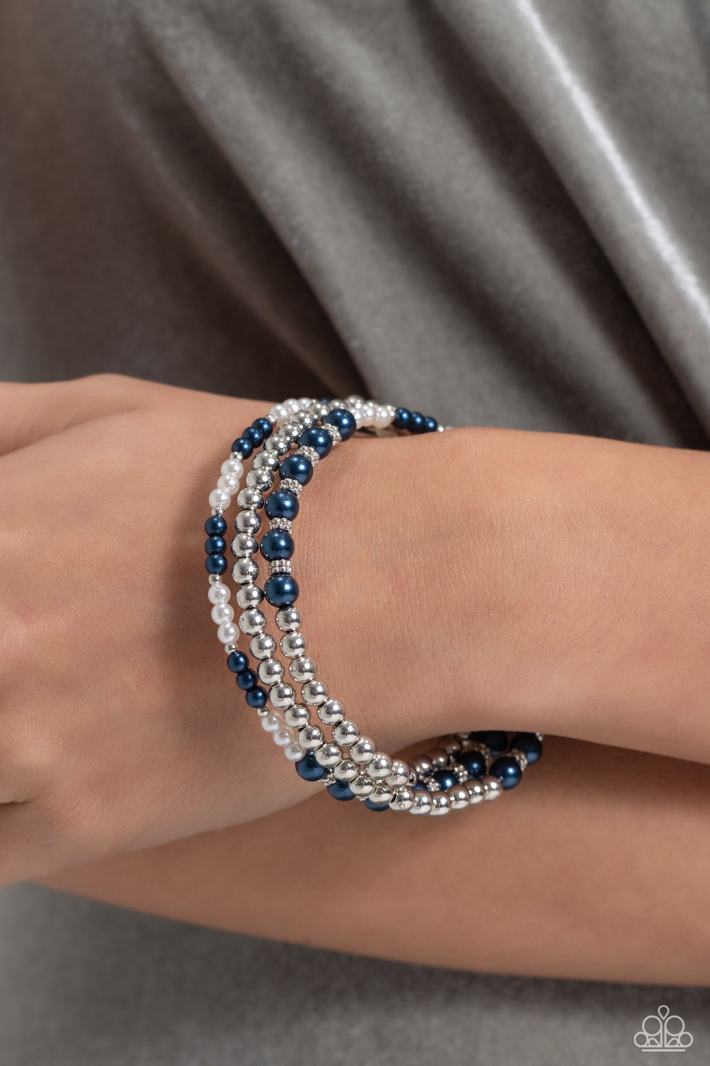 Just SASSING Through - Blue Female Bracelet