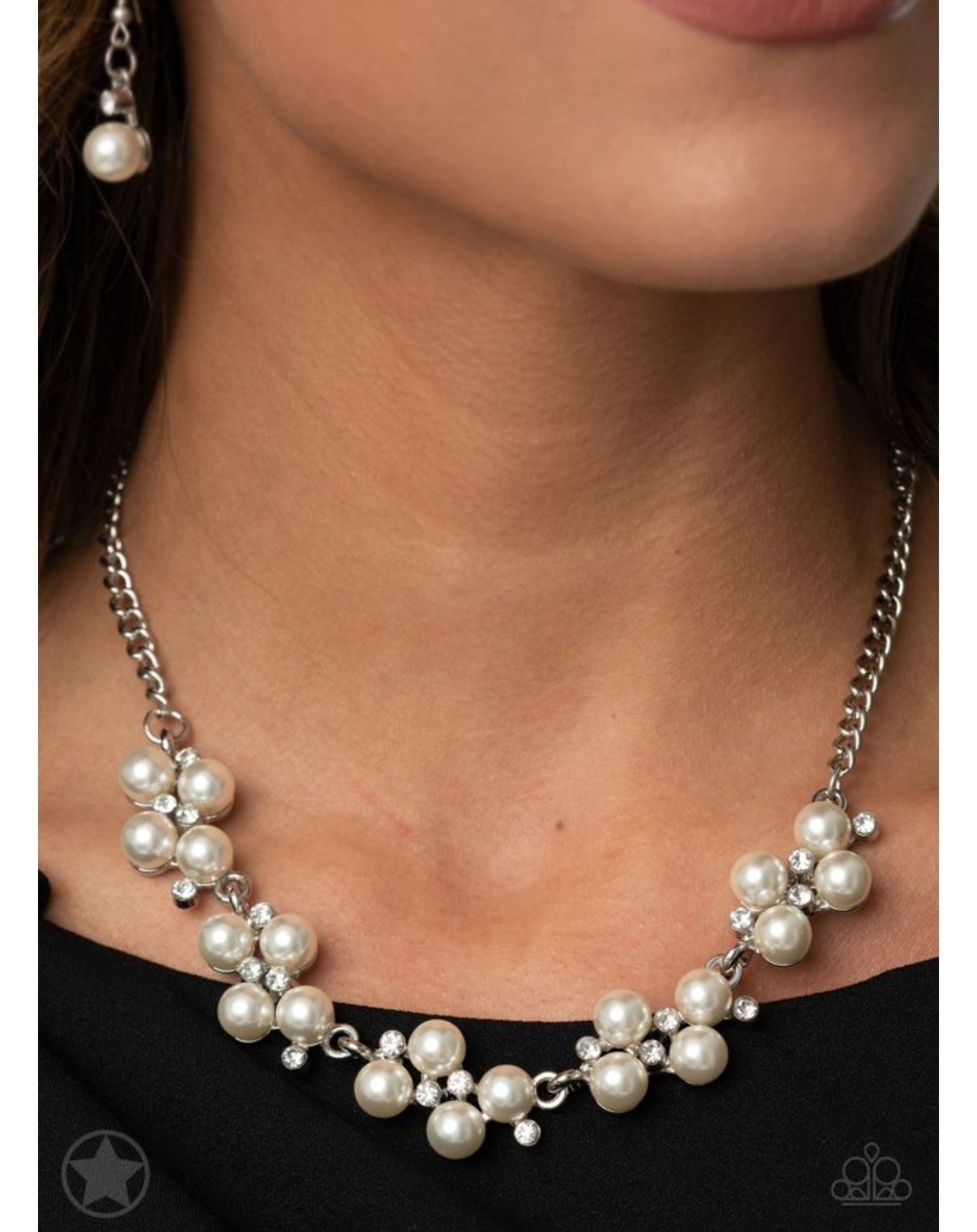 Love Story - Shimmery White Pearl Necklace