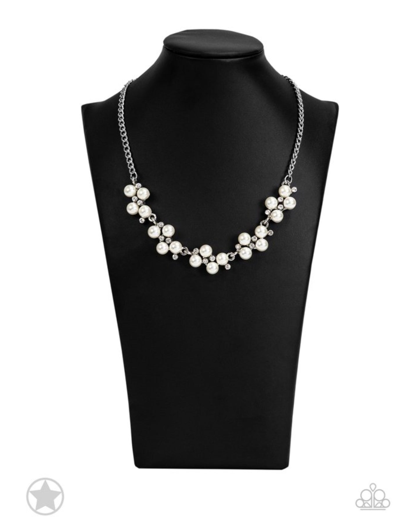 Love Story - Shimmery White Pearl Necklace