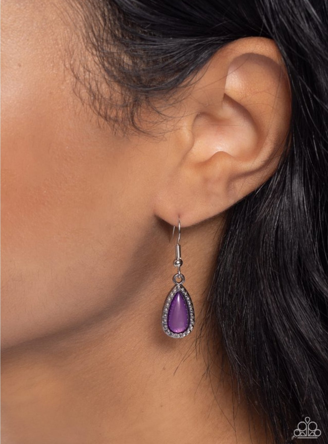 Exceptionally Ethereal - Purple Necklace