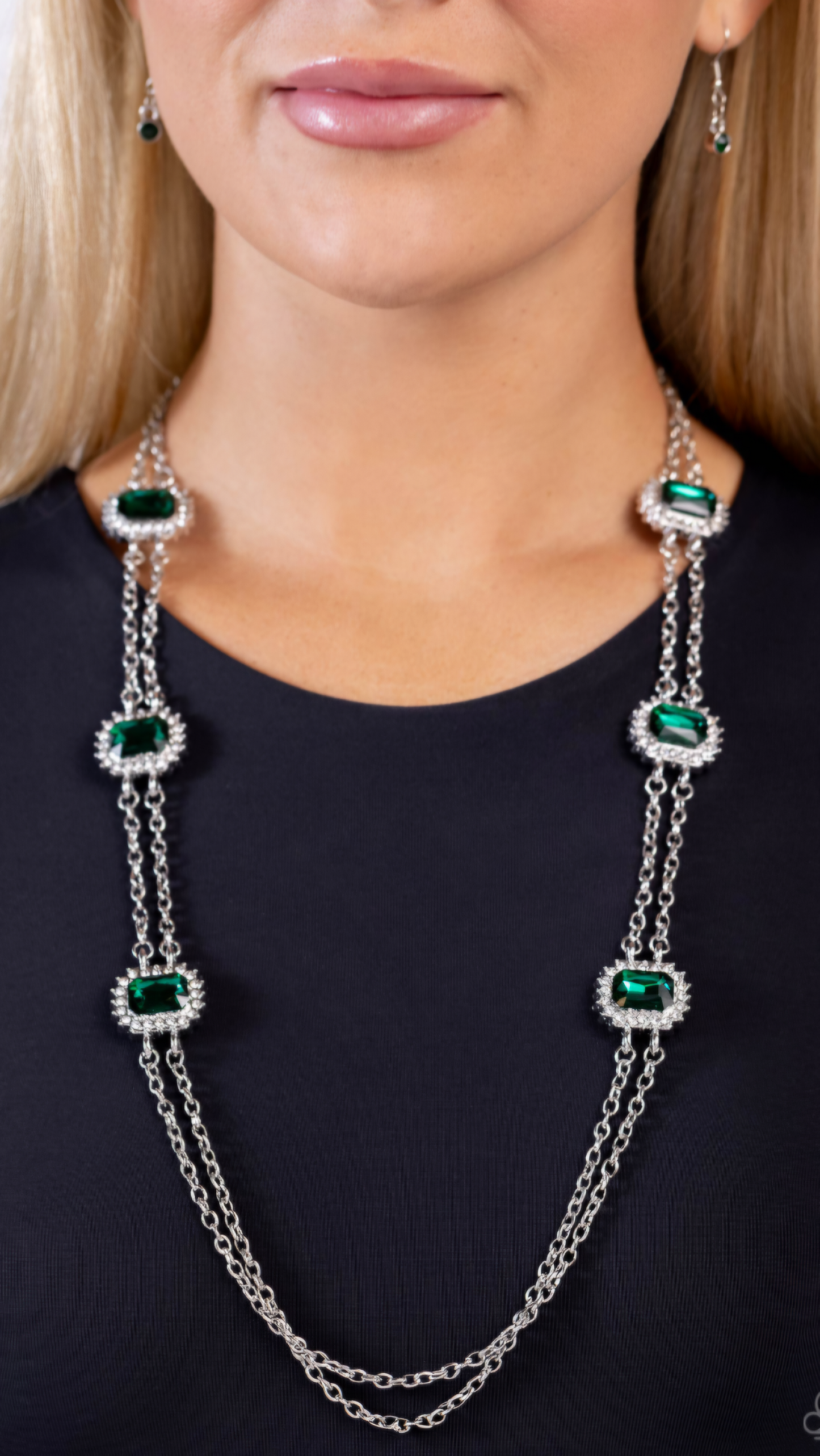 Pocketful of Sunshine - Green Necklace