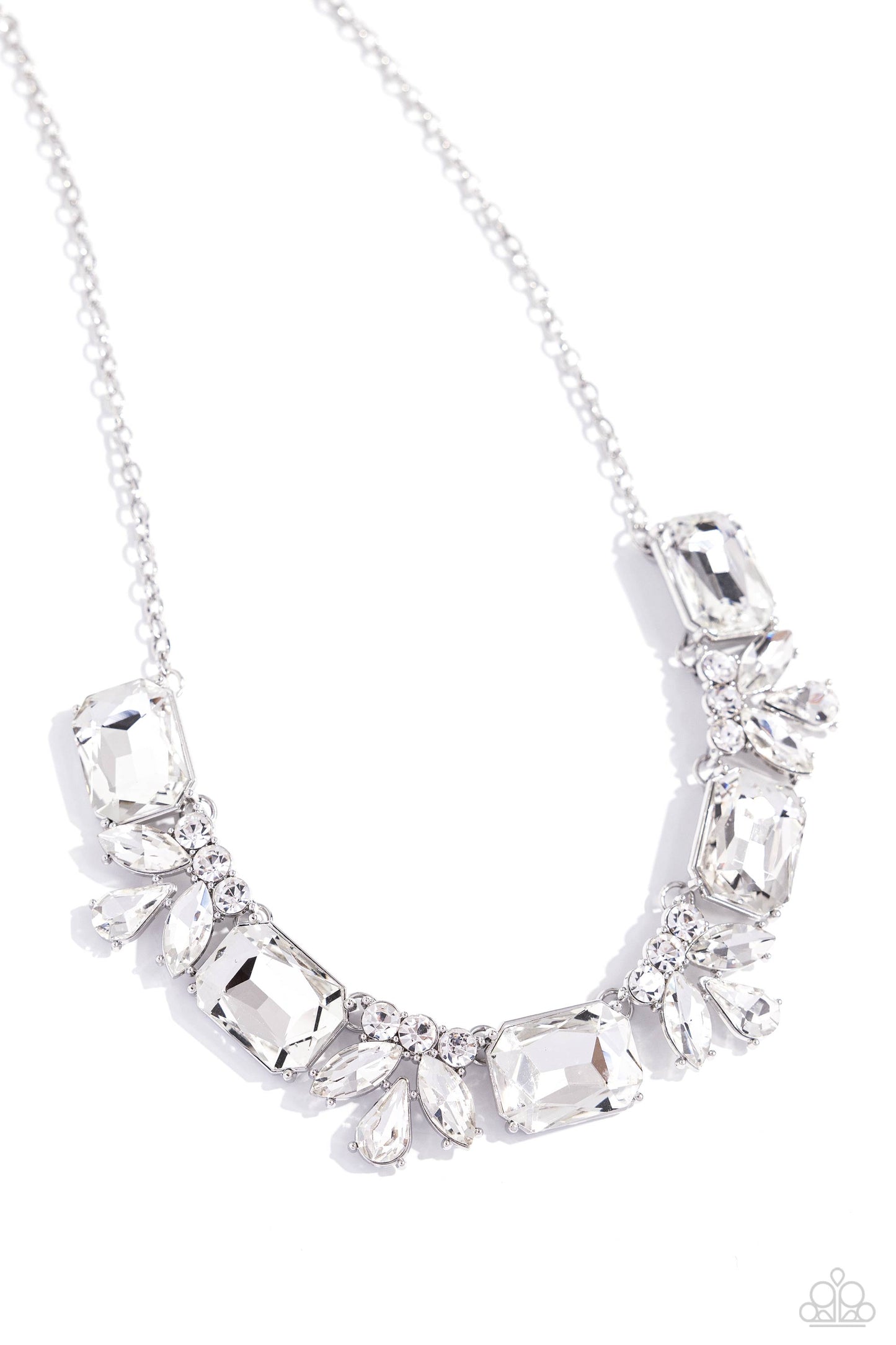 Long Live Sparkle - White Emerald Necklace