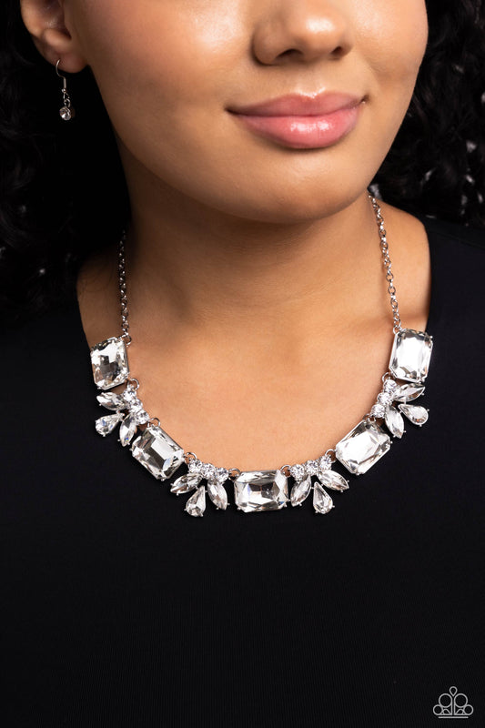Long Live Sparkle - White Emerald Necklace