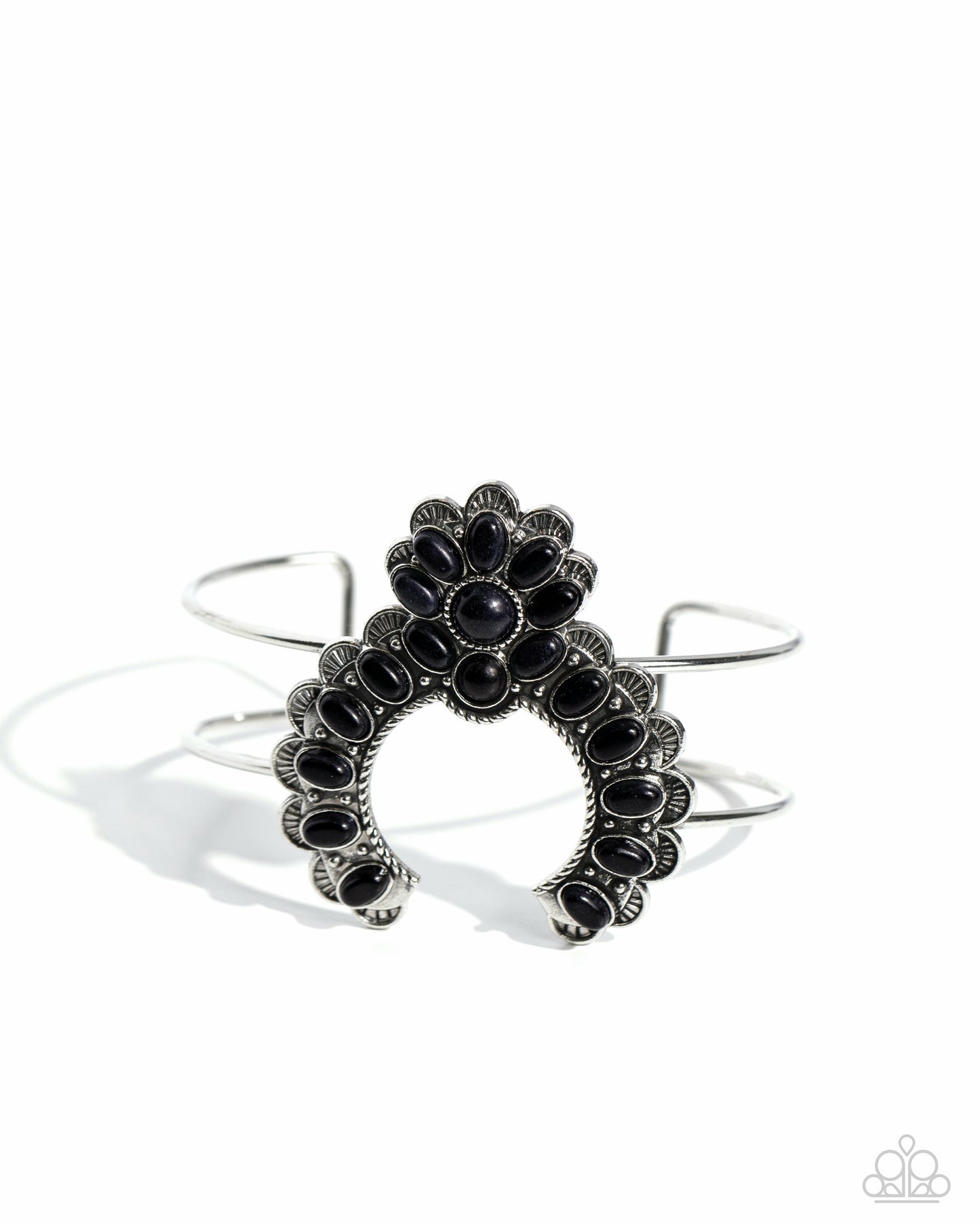 ZEN Play On - Black and Silver Cuff