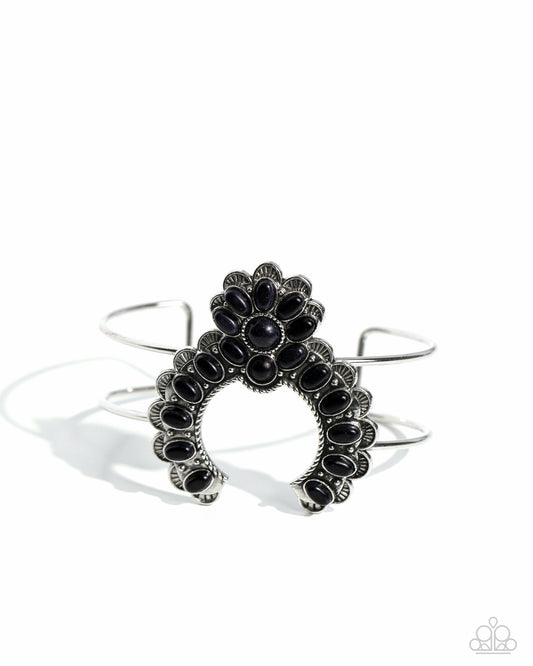 ZEN Play On - Black and Silver Cuff