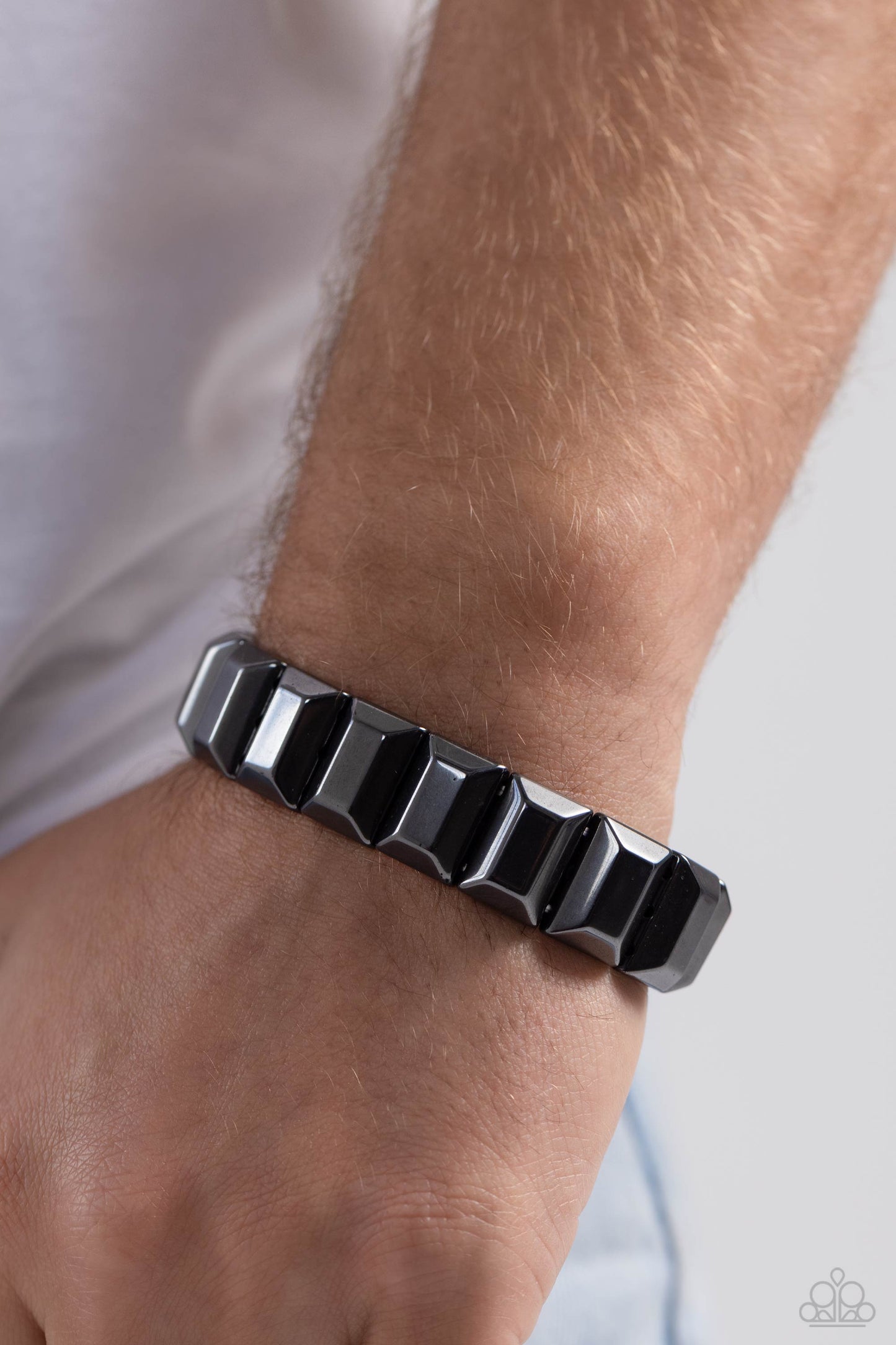Chunky Champion - Black Men's Bracelet
