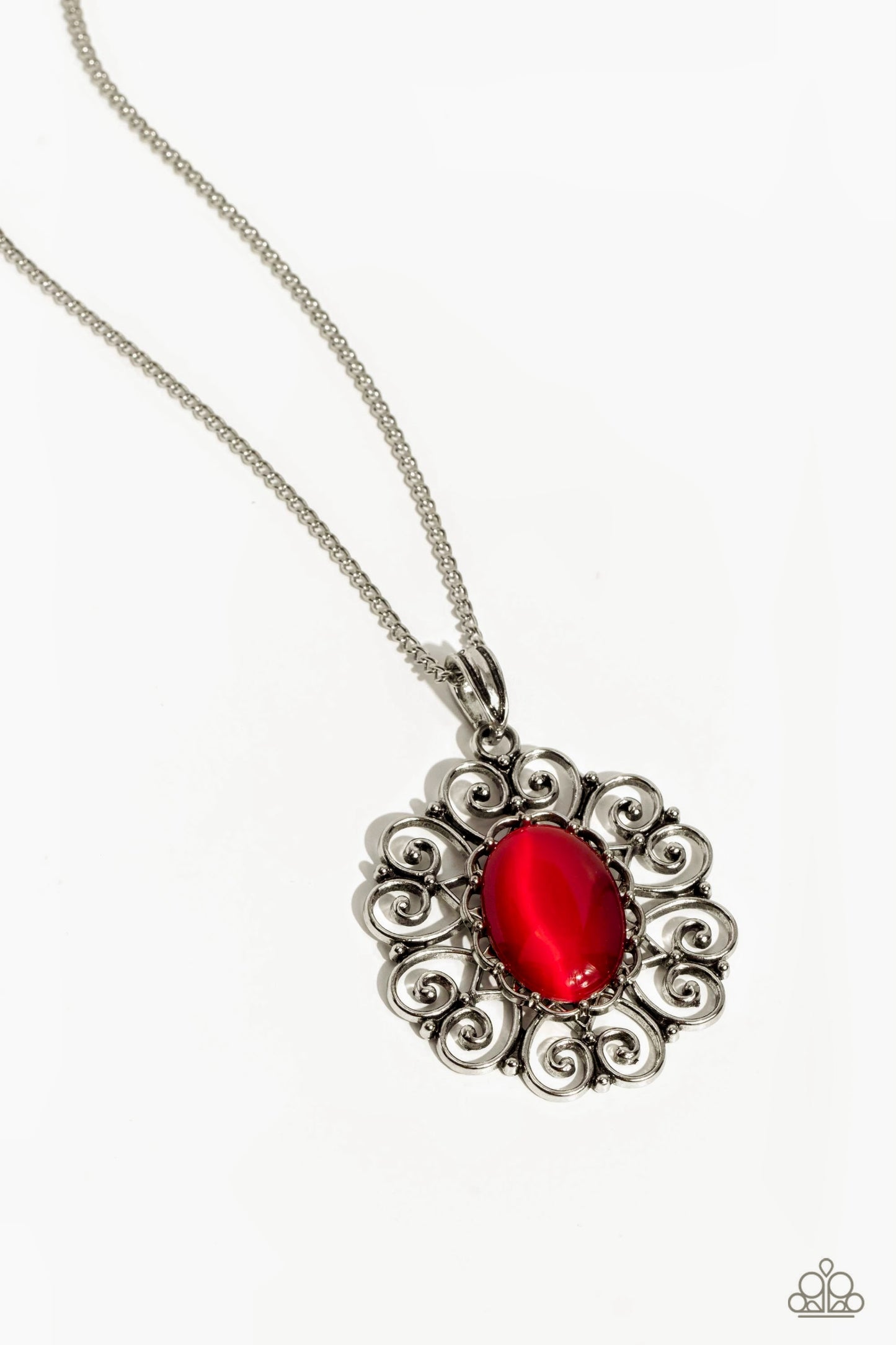 Sentimental Sabbatical - Red Heart Necklace