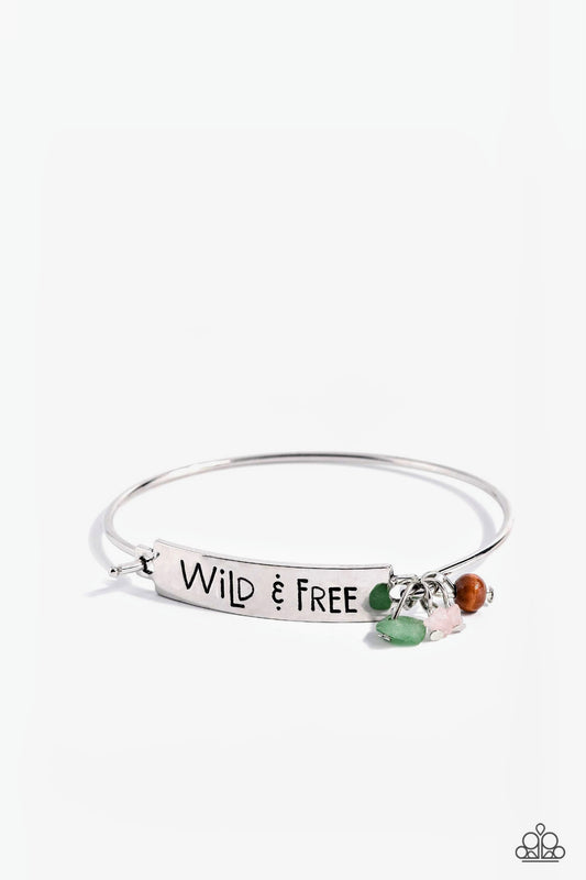 Fearless Fashionista - Pink Silver Bracelet