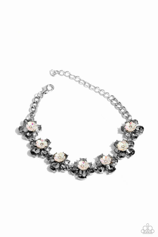 Floral Frenzy - Silver Flower Bracelet