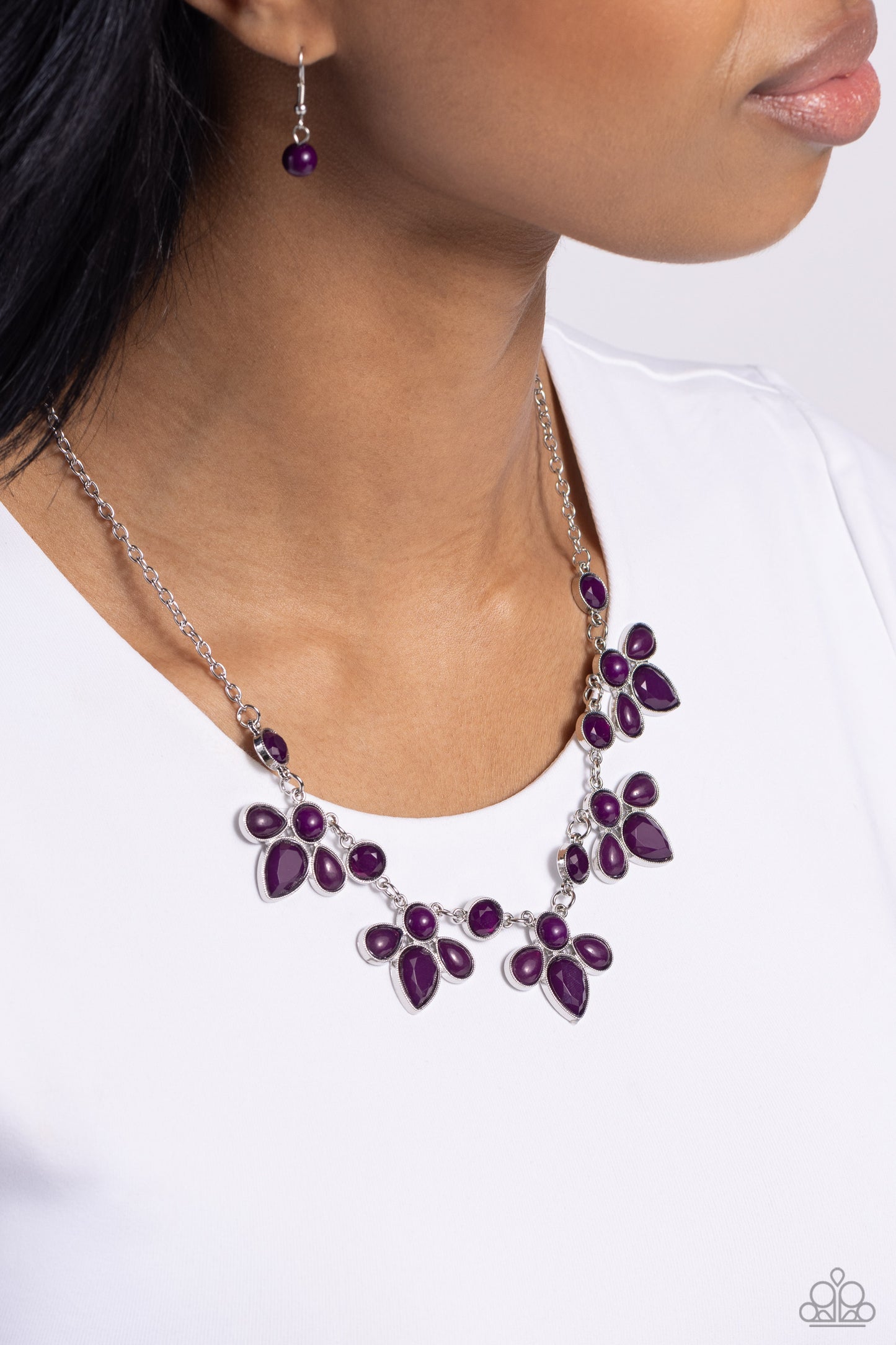 FROND-Runner Fashion - Purple Female Necklace