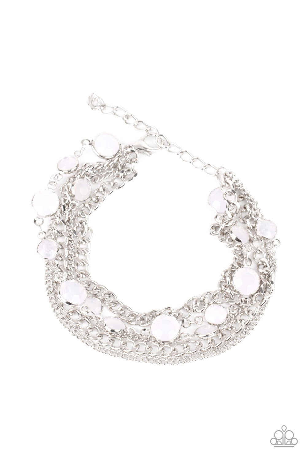 Glossy Goddess - White Female Bracelet
