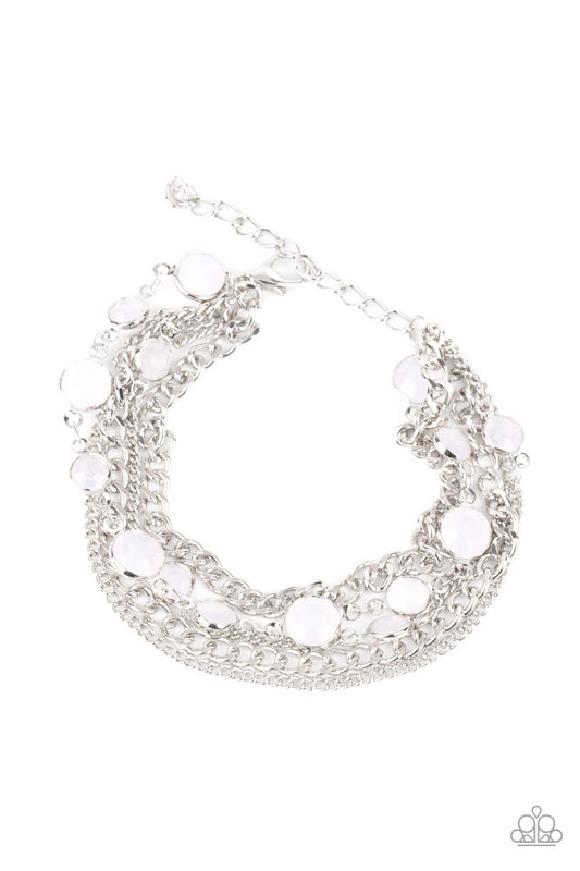 Glossy Goddess - White Female Bracelet
