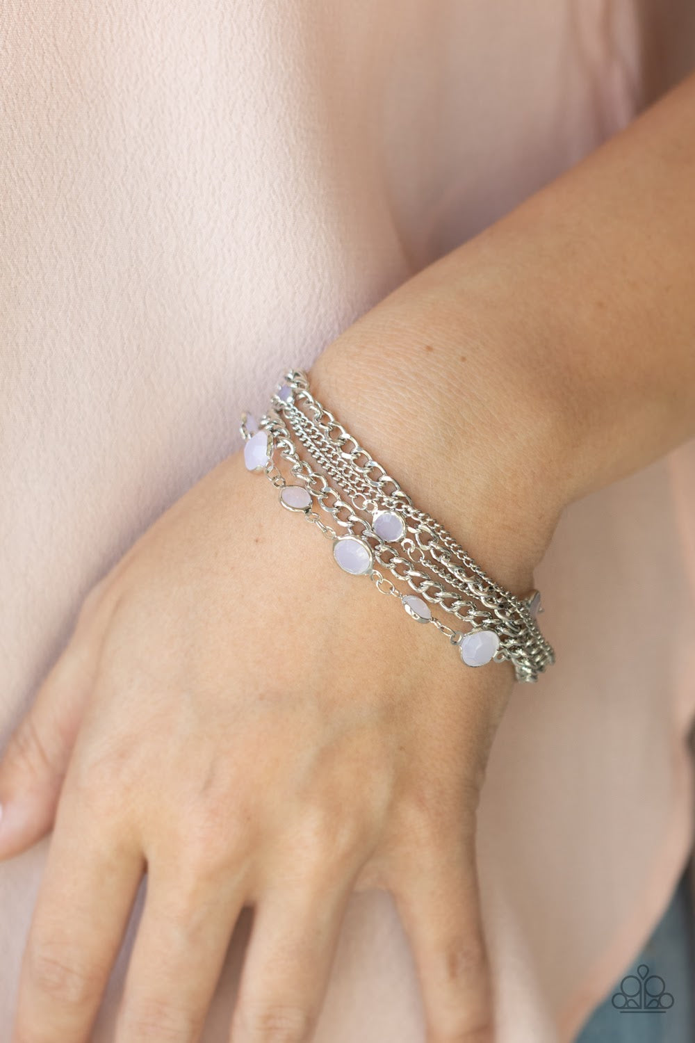 Glossy Goddess - White Female Bracelet