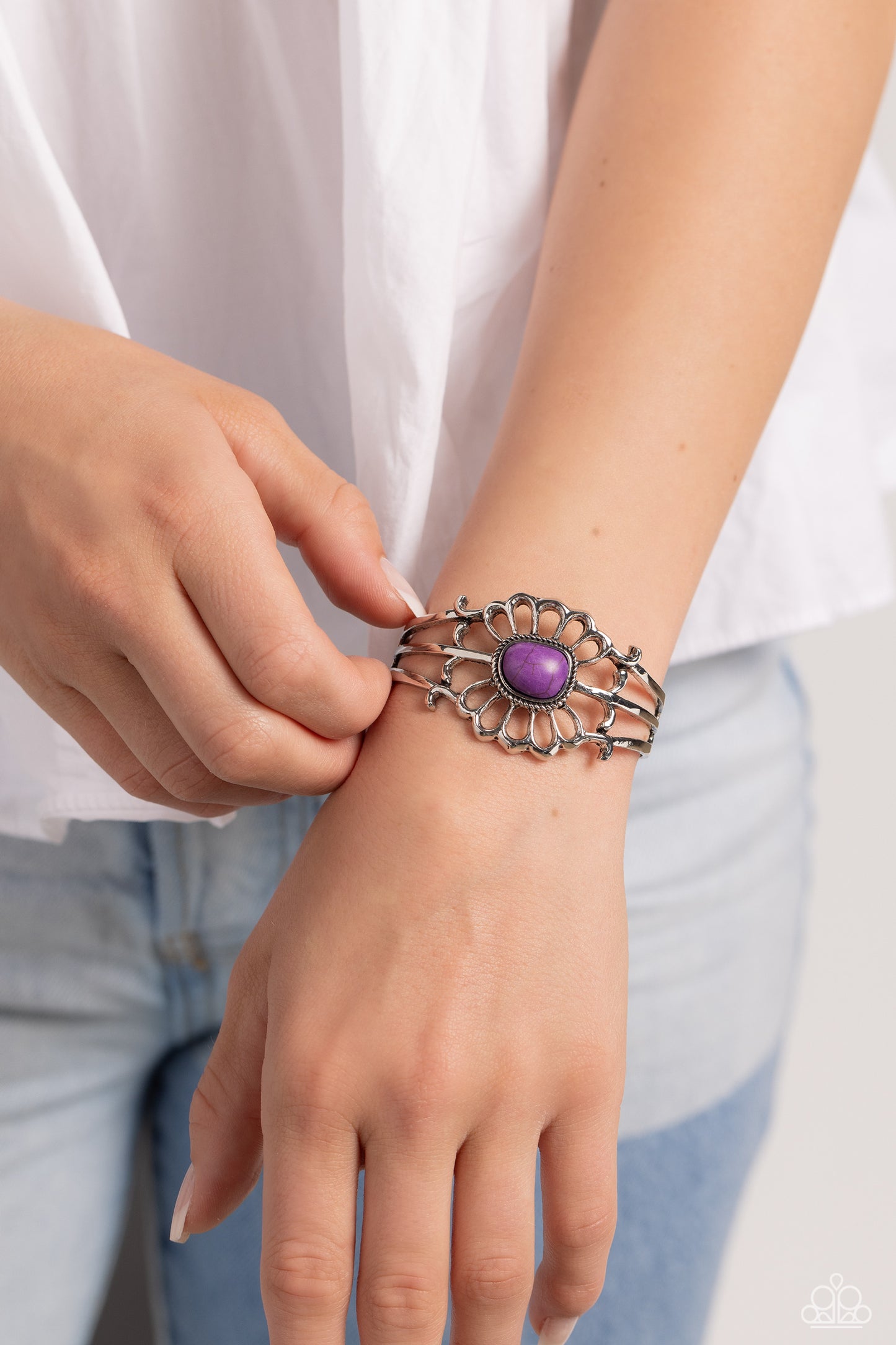 Natural Need - Purple Stone Bracelet