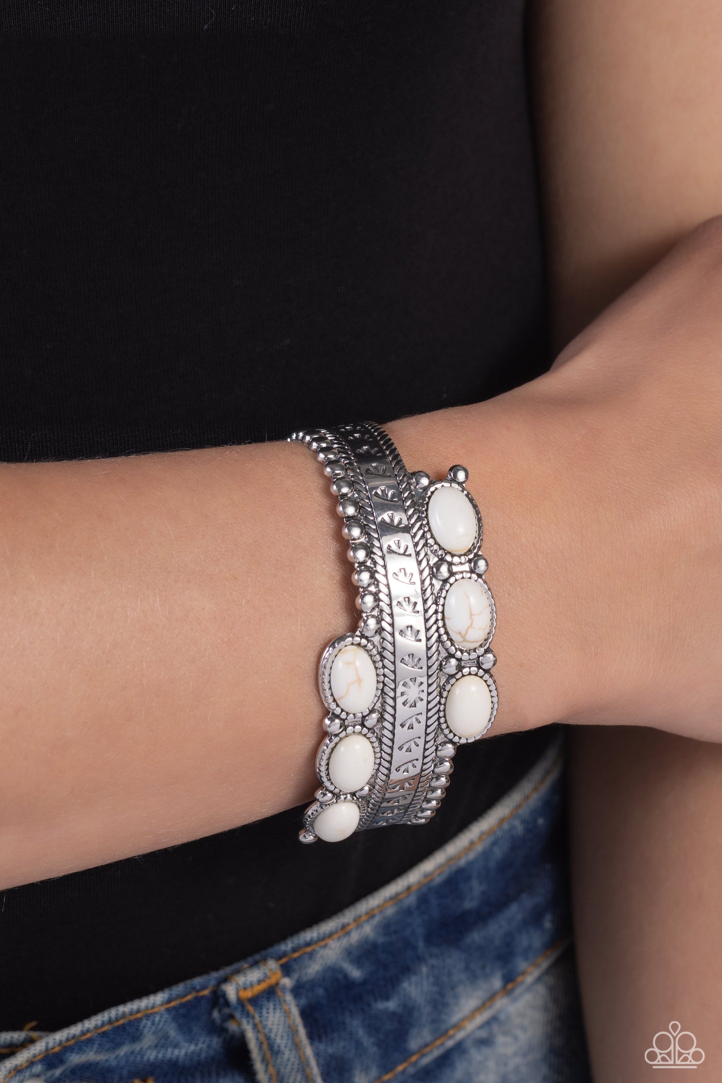 A League of Their STONE - White Female Bracelet