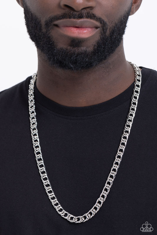 Pro League - Silver Link Necklace