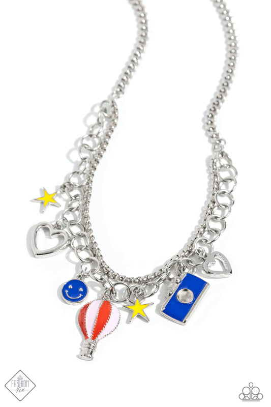 Tourist Timeline - Multi Charm Necklace