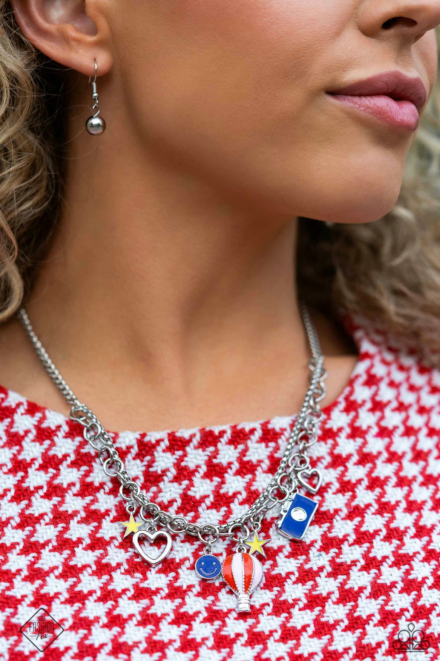 Tourist Timeline - Multi Charm Necklace