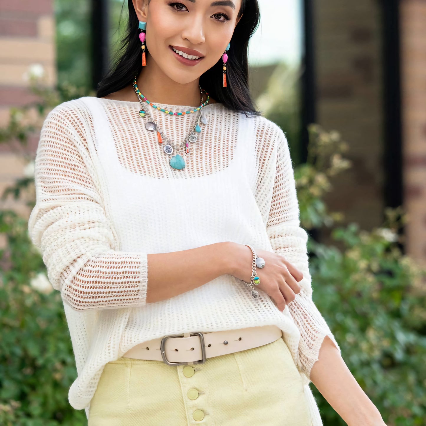 Desert Getaway - Multi Charm Necklace