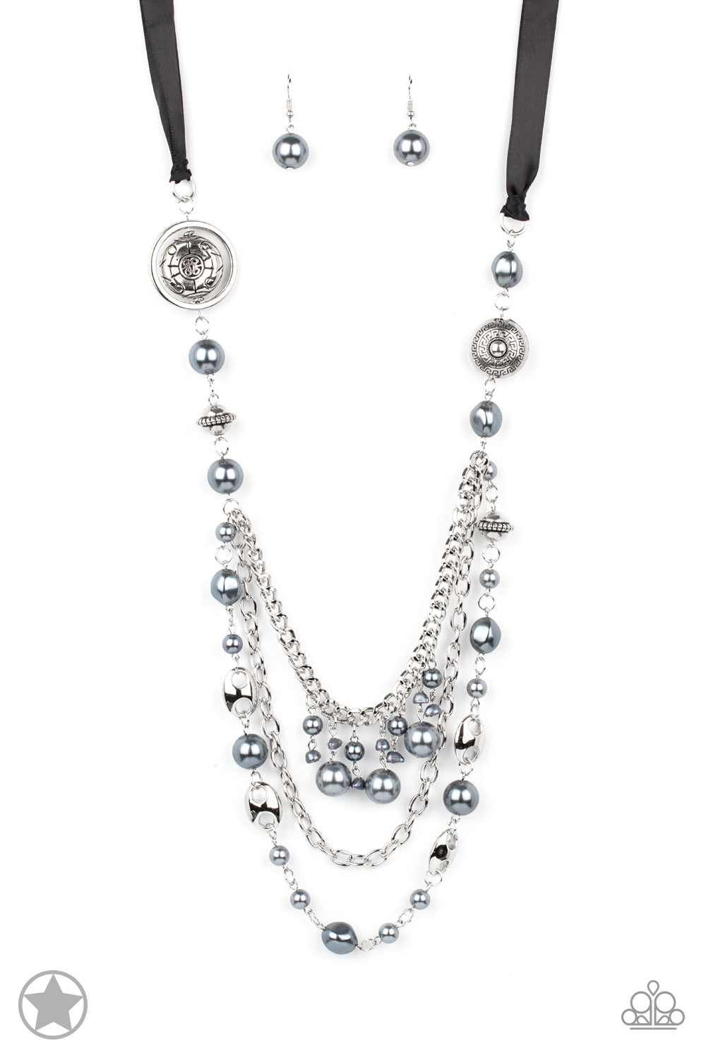 All The Trimmings - Black Female Necklace