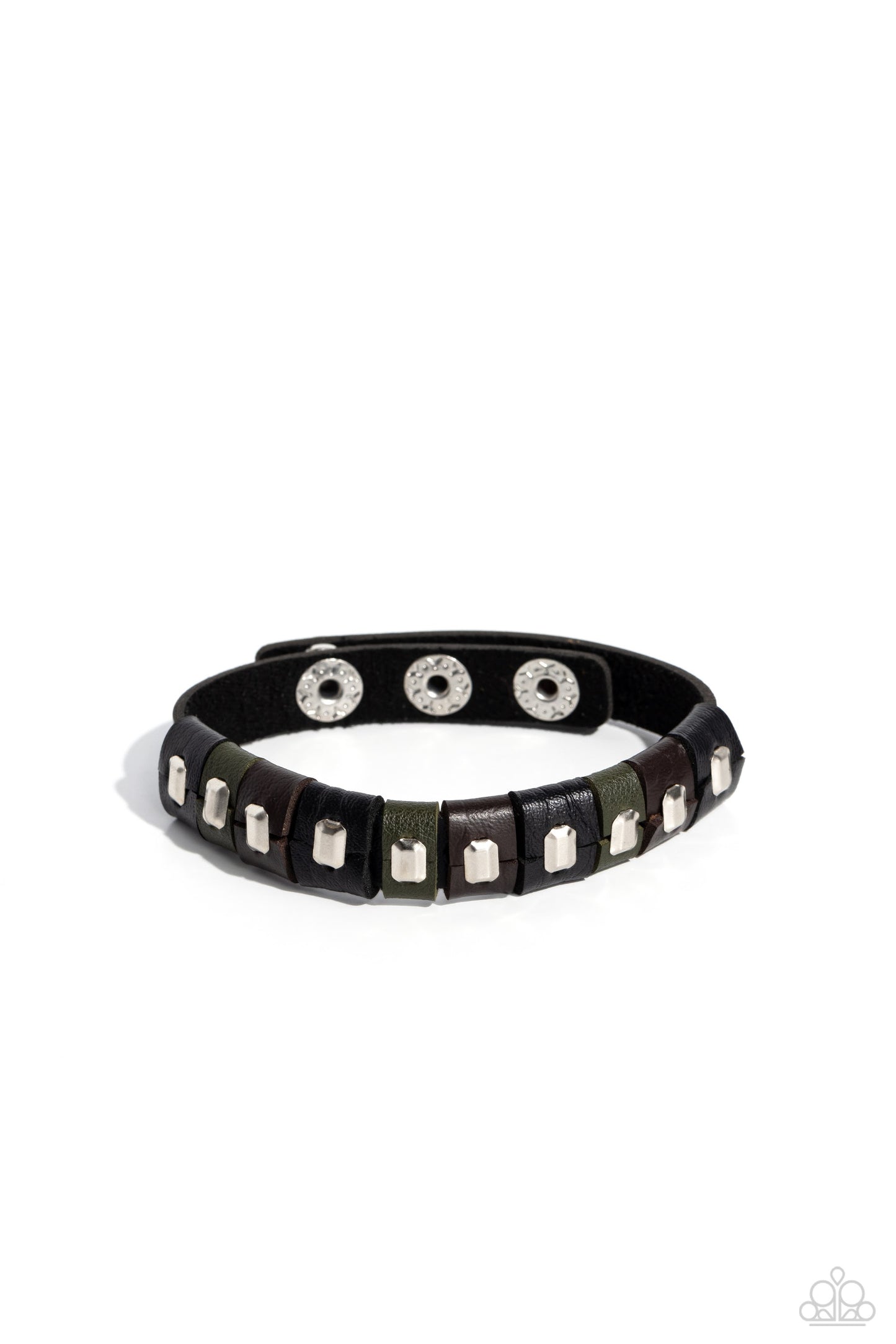 Unabashedly Urban - Men Bracelet Black