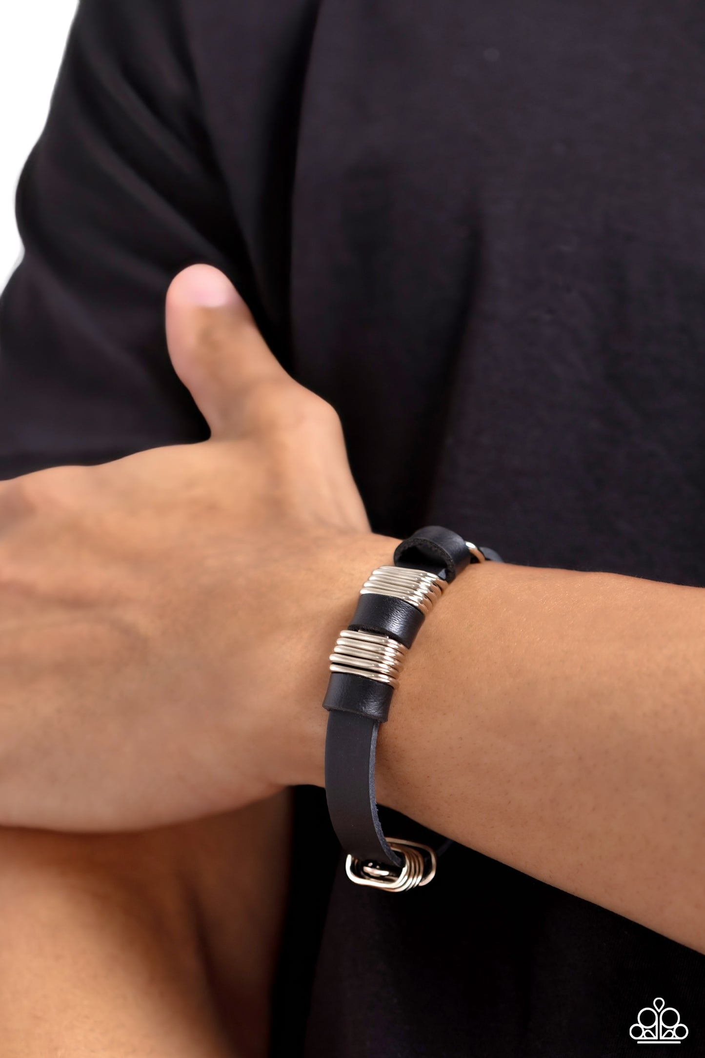 Hardware Hustle - Black Loop Bracelet