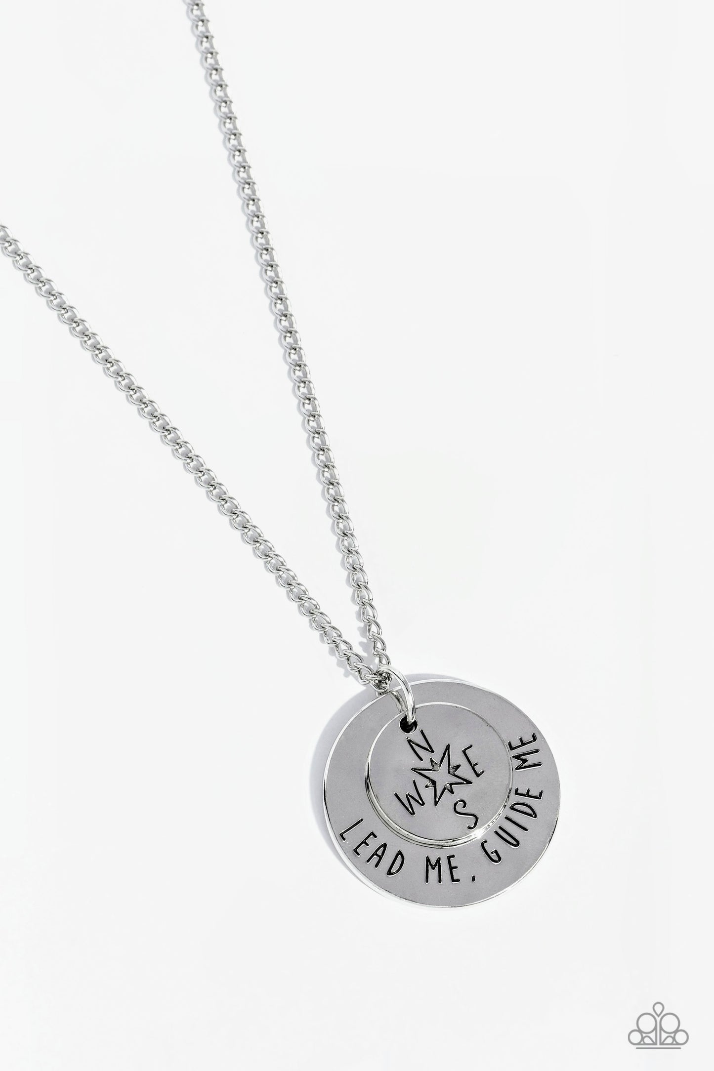 Gilded Guide - Silver Chain Pendant