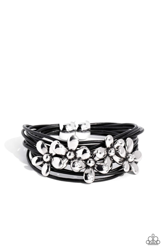 Here Comes the BLOOM - Black Female Bracelet