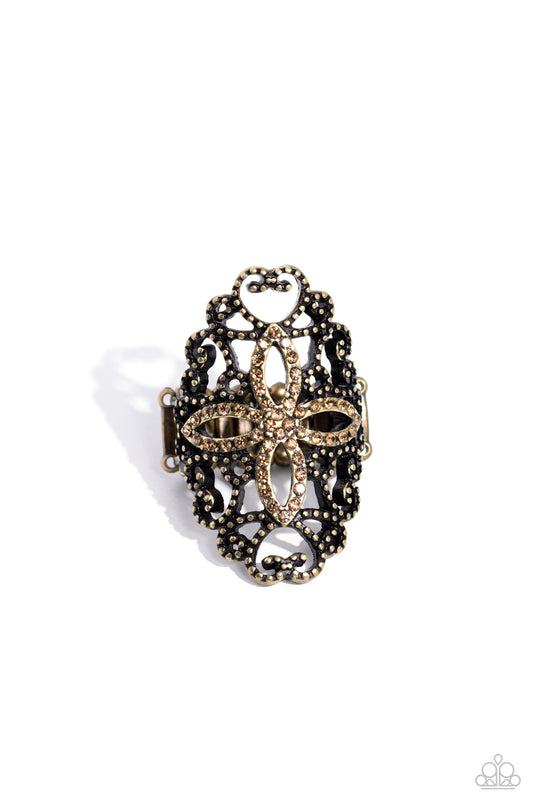 Fabulous Filigree - Brass Ring