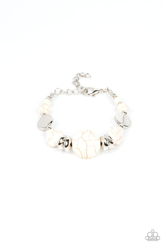 Mesa Vista - White Stone Bracelet