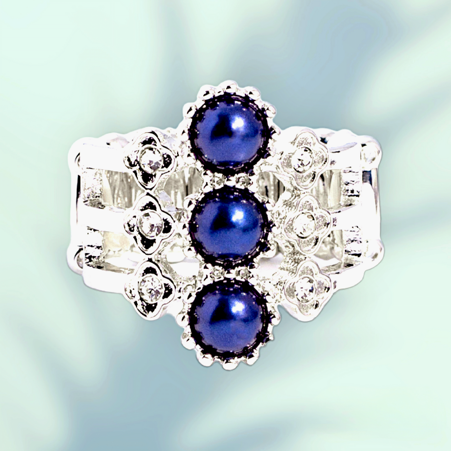 Layered Light - Blue Ring