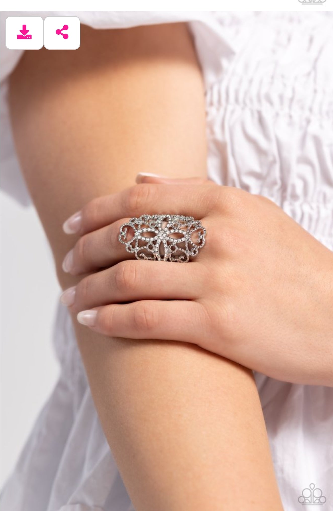 Fabulous Filigree - White