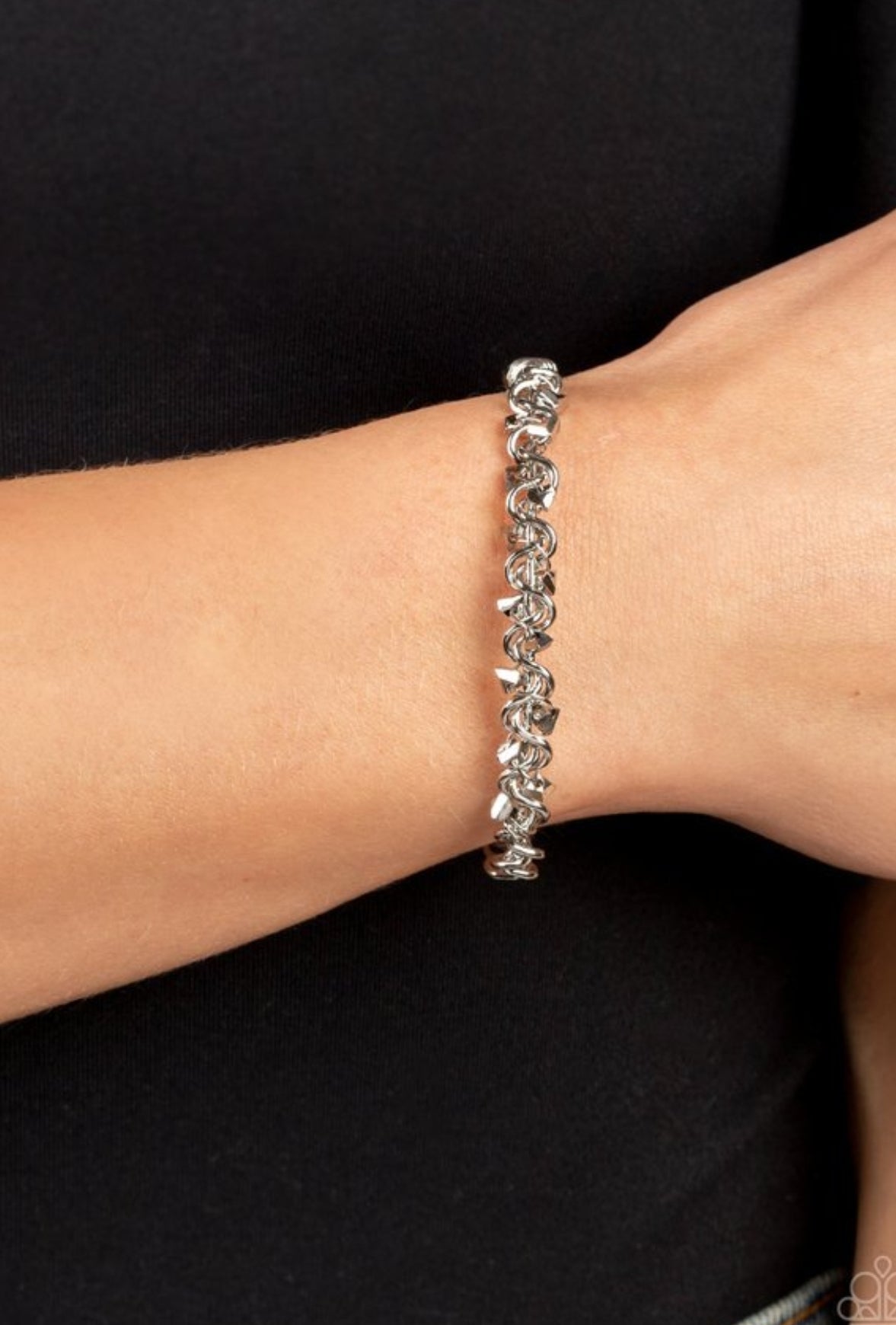 Space Age Artisan - Silver Wire Twisted Bracelet