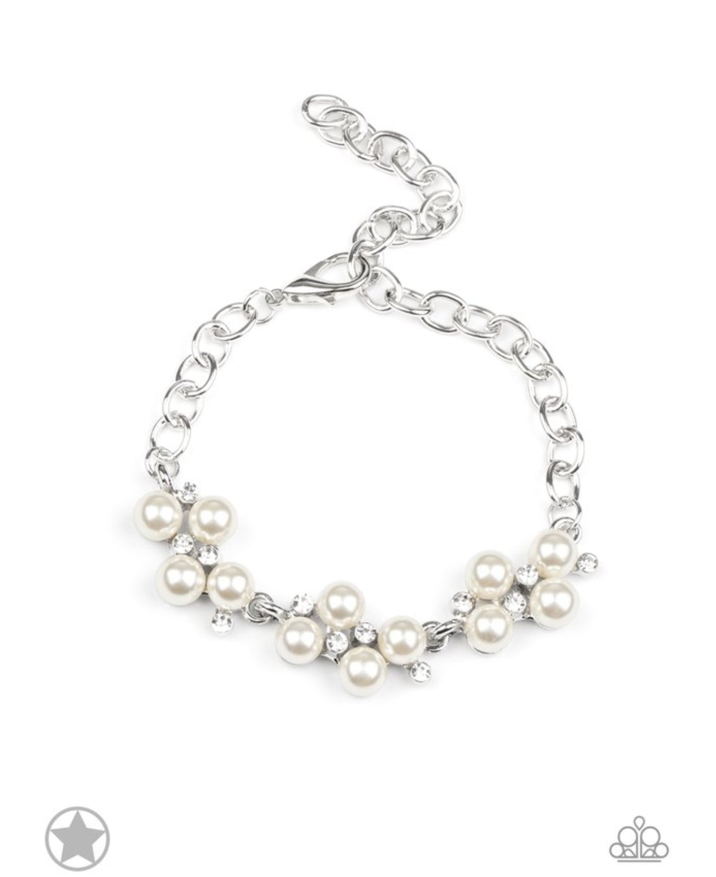 I Do - Shimmery White Pearl Bracelet