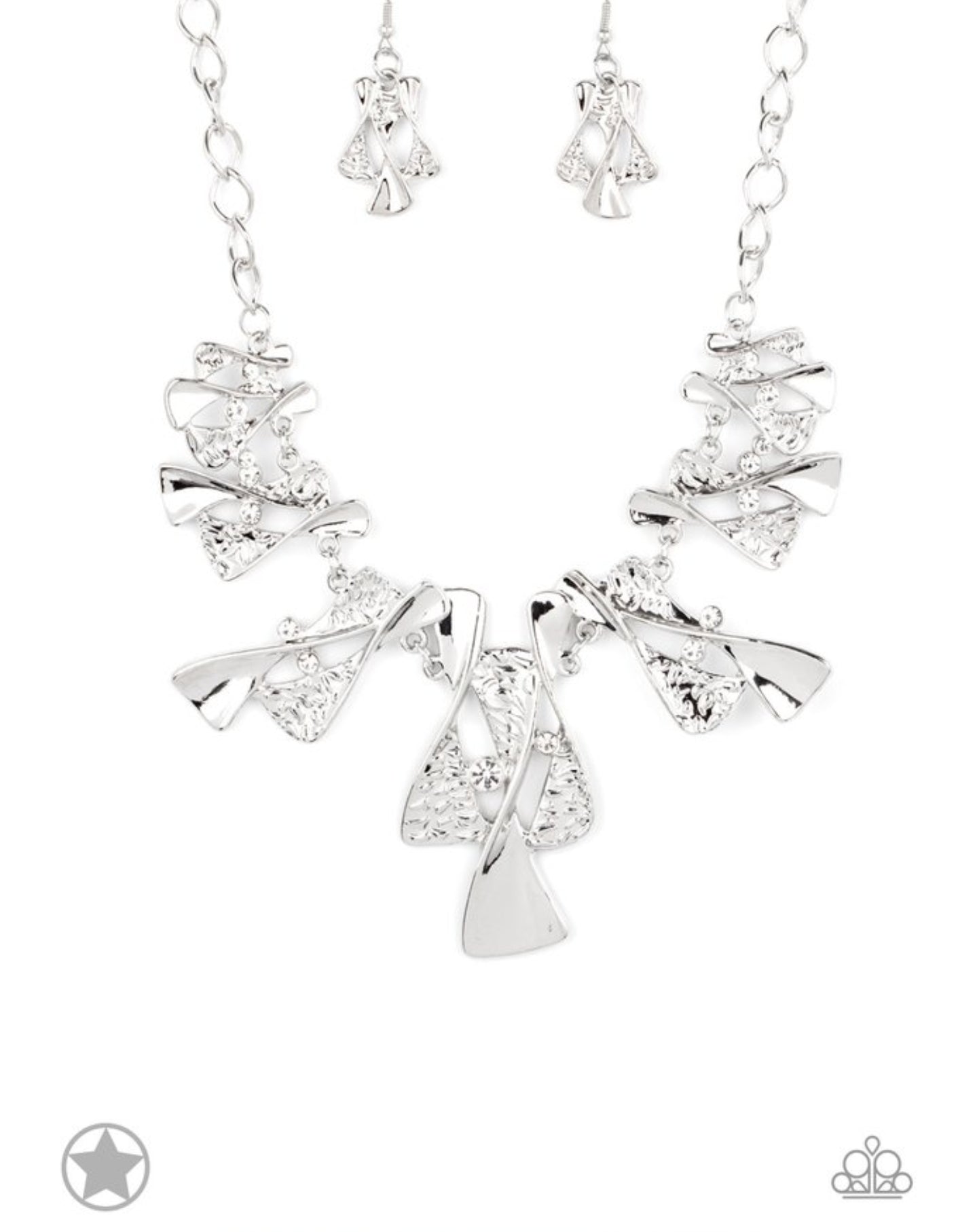 The Sands of Time - Silver Female Necklace