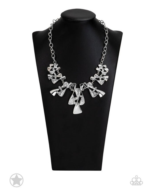 The Sands of Time - Silver Female Necklace