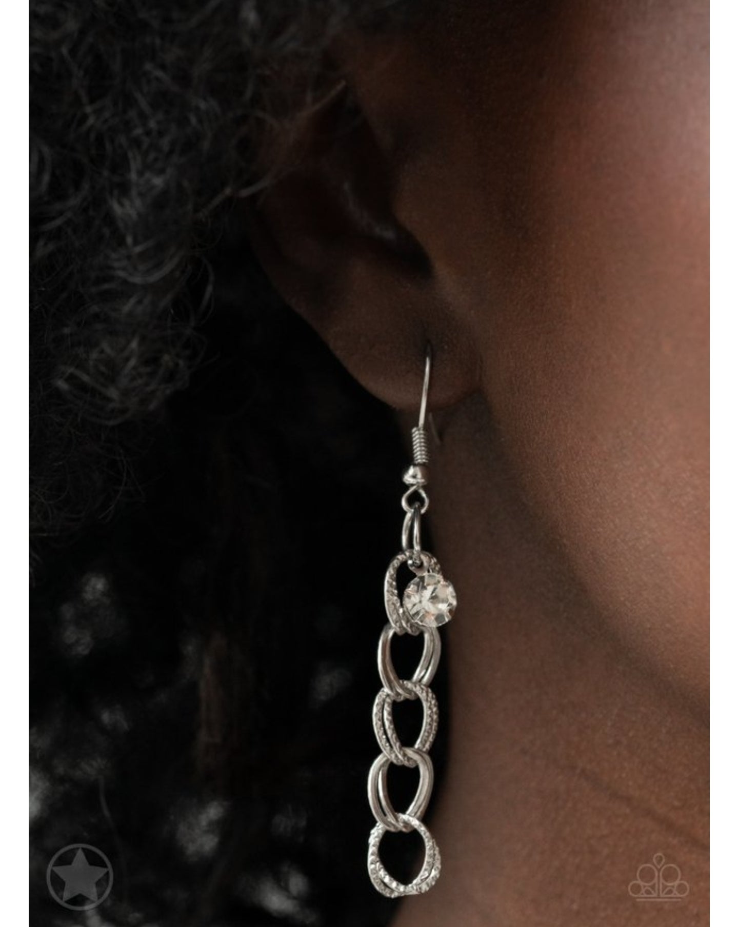 Fishing for Compliments - Silver Female Necklace