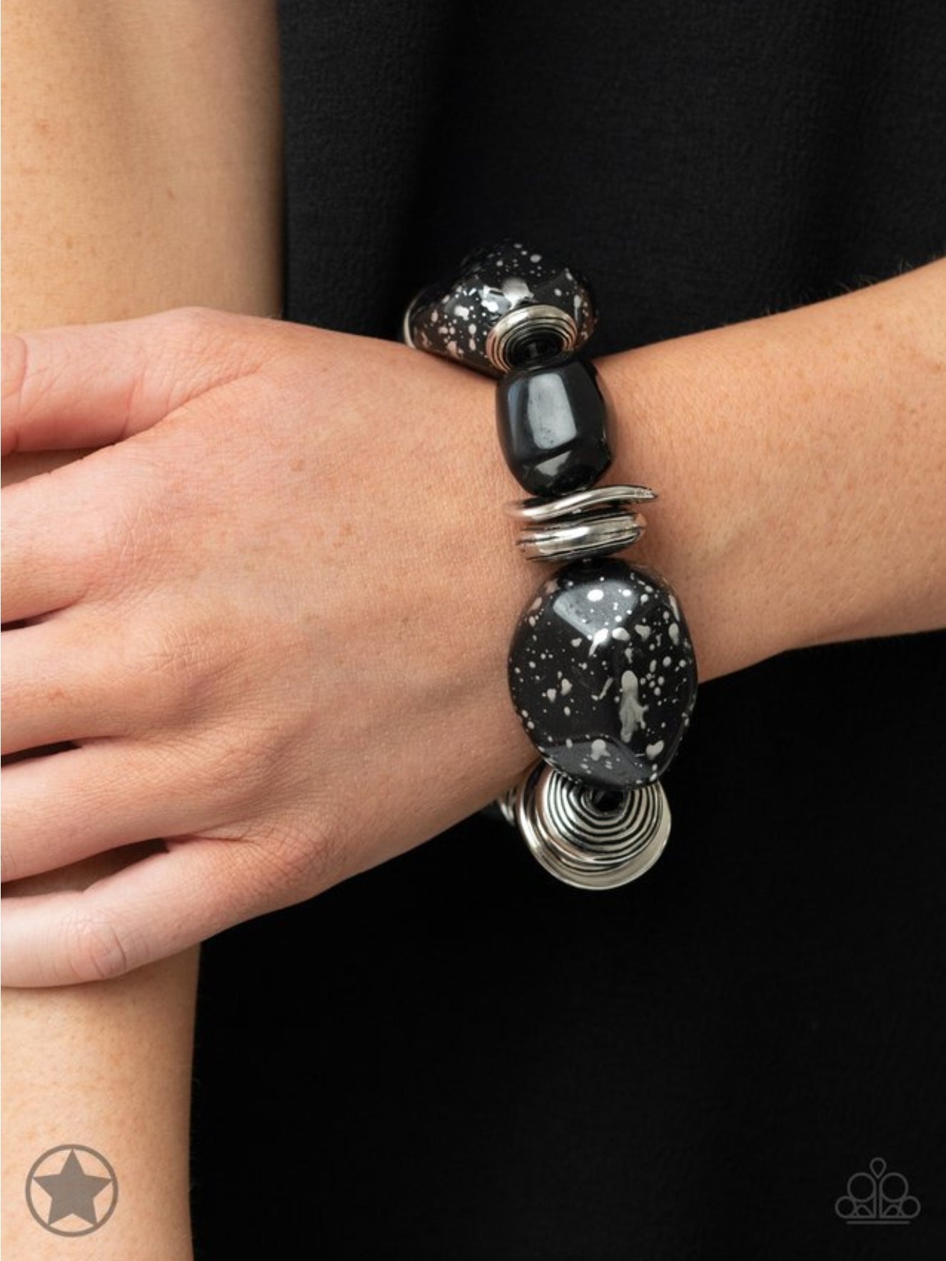 Glaze of Glory - Black Bracelet