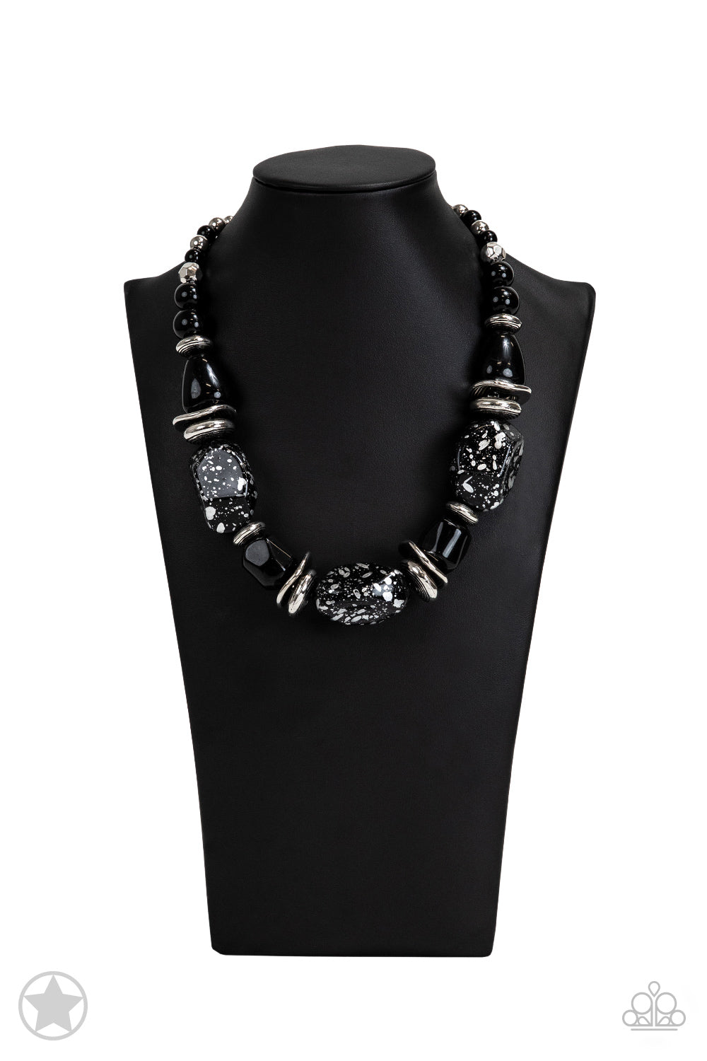 In Good Glazes  Black Necklace
