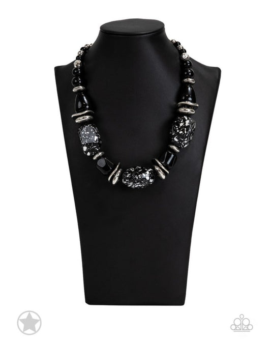 In Good Glazes  Black Necklace