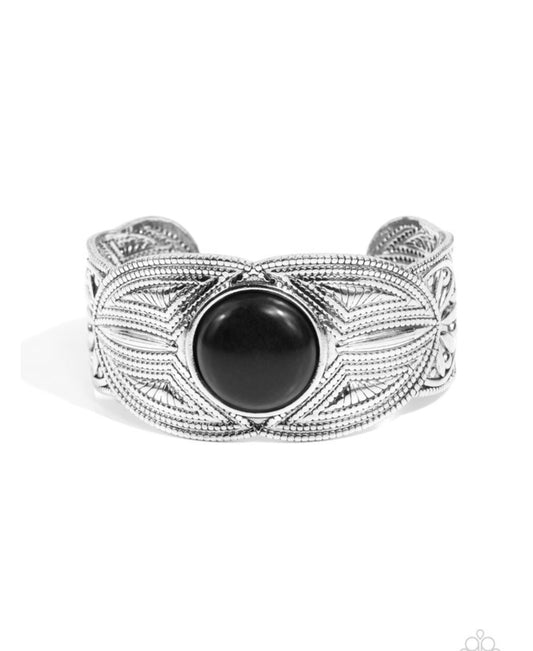 Western Odyssey Black Cuff Bracelet